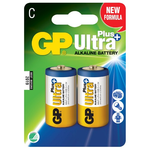 Alkaliske batterier GP Ultra+